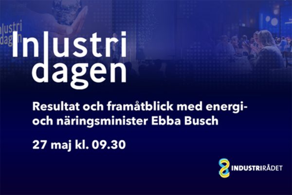 Industridagen – resultat och framåtblick