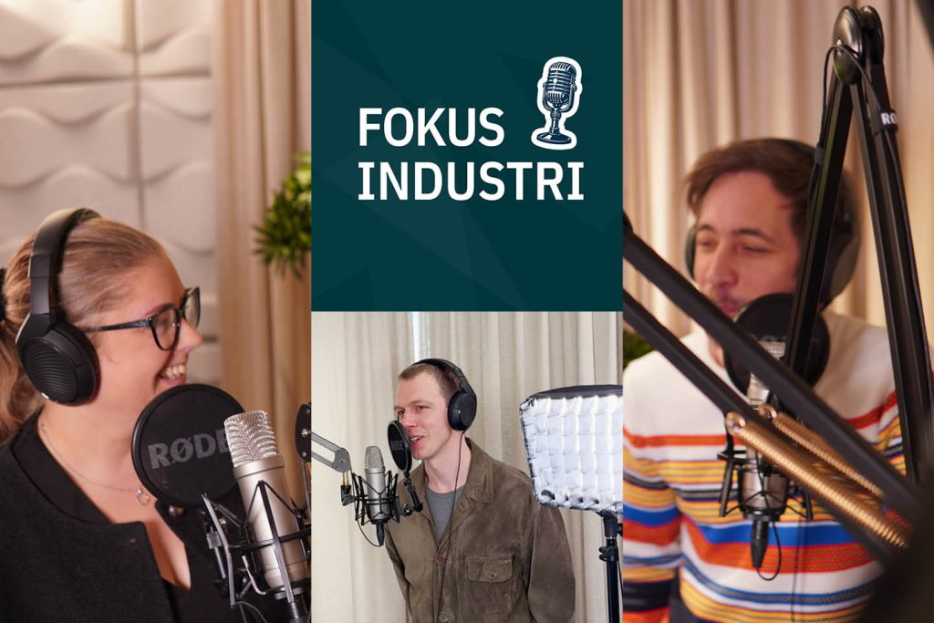 Industriarbetsgivarna lanserar podcasten Fokus Industri