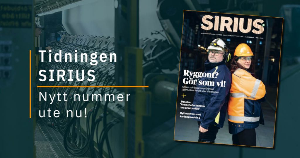Nytt nummer av Tidningen Sirius