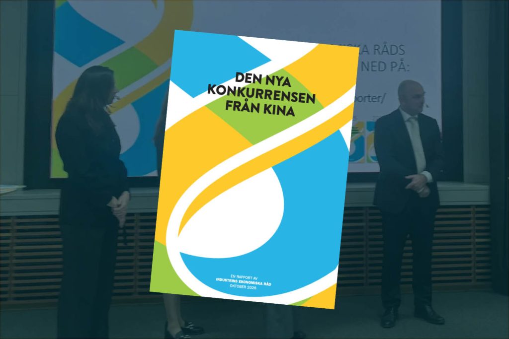 Ny rapport: Konkurrensen från Kina riskerar att leda till en strukturkris i europeisk industri